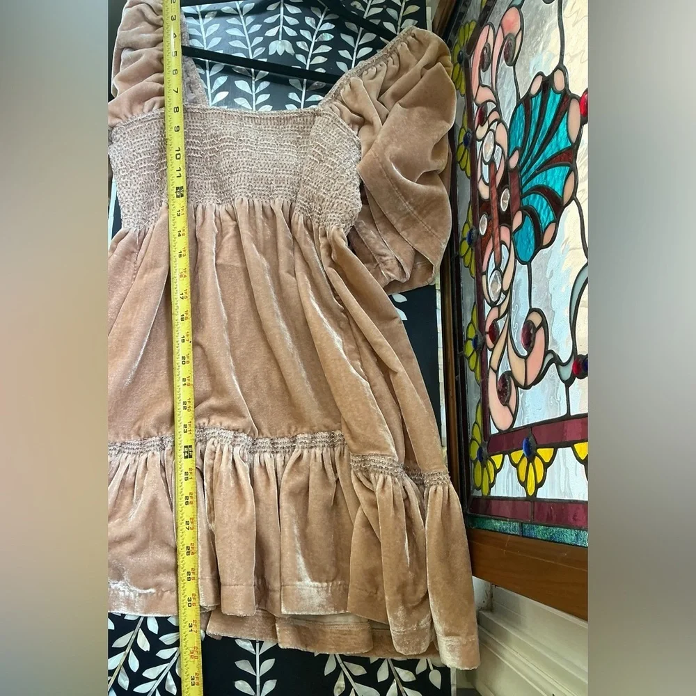 Free People Easy to Love Mini Dress | Coastal Cowgirl 🍑 Boho Soft Girl Coquette - Picture 9 of 9